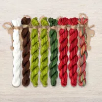 Набор ниток OwlForest для схемы «Калиновое лето» (ПНК)