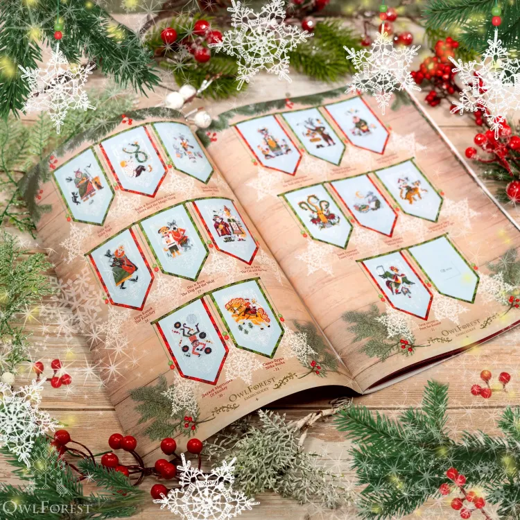 Буклет со схемами для вышивания «Сказочный хоровод»