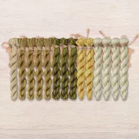 Набор ниток OwlForest для схемы «Ундина» (ПНК)