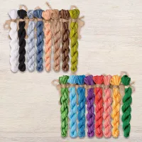 Набор ниток OwlForest для схемы «Изумрудный город» (DMC)