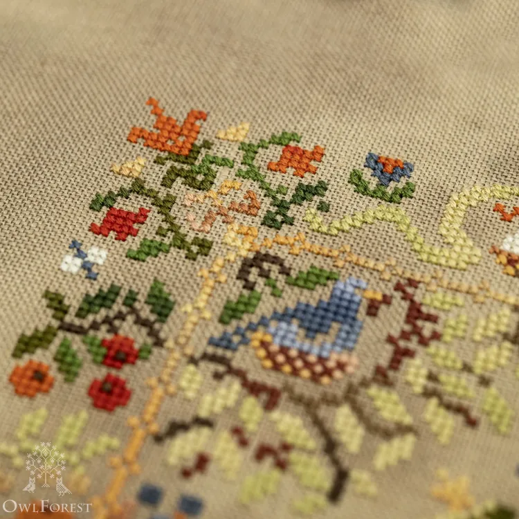 Схема для вышивания «Маленький лесной народец. Змейки»