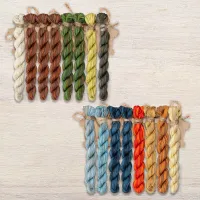 Набор ниток OwlForest для схемы «Уха» (ПНК)