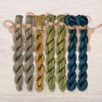 Набор ниток OwlForest для схемы «Хранители Дивного сада» (ПНК им. Кирова)