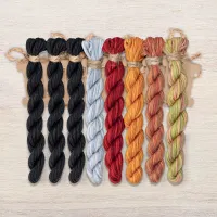 Набор ниток OwlForest для схемы «Лунная сова» (ПНК)