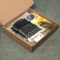 Набор для вышивания «Чёрный плющ»