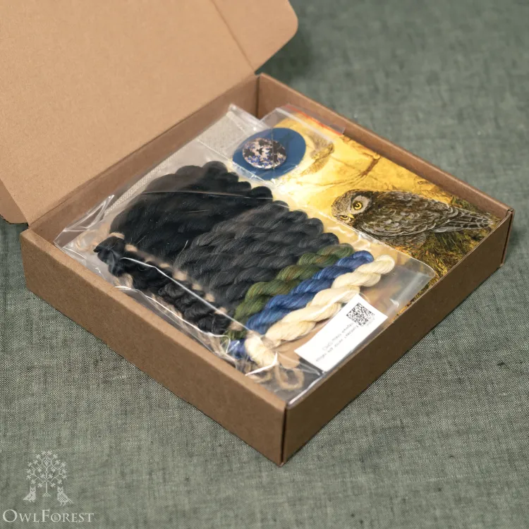 Набор для вышивания «Чёрный плющ»