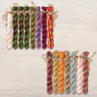 Набор ниток OwlForest для схемы «Осенние цветы» (ПНК)