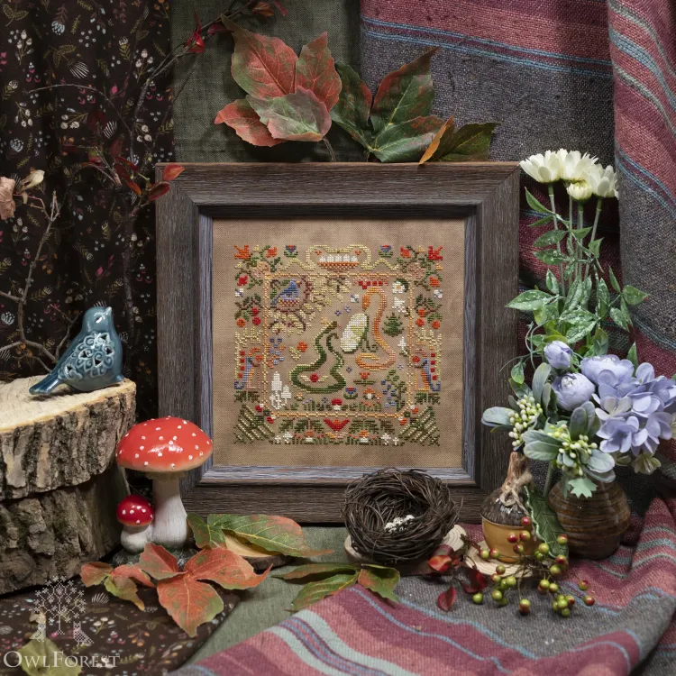 Электронная схема «Маленький лесной народец. Змейки»