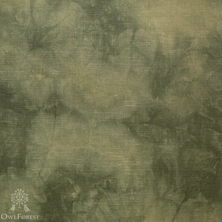 Рекомендованная ткань для схемы «Калиновые колибри»