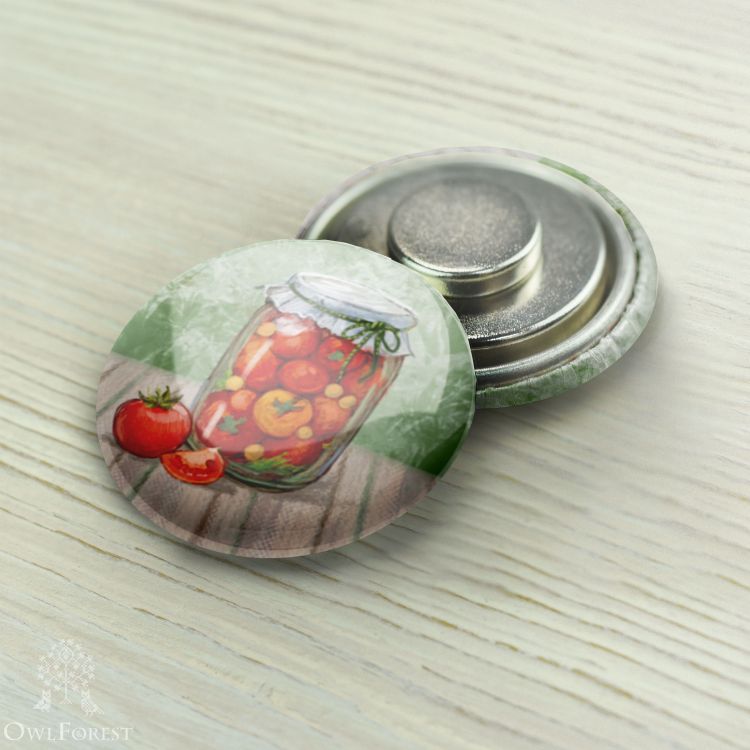 Магнитный держатель «Банка с помидорами»