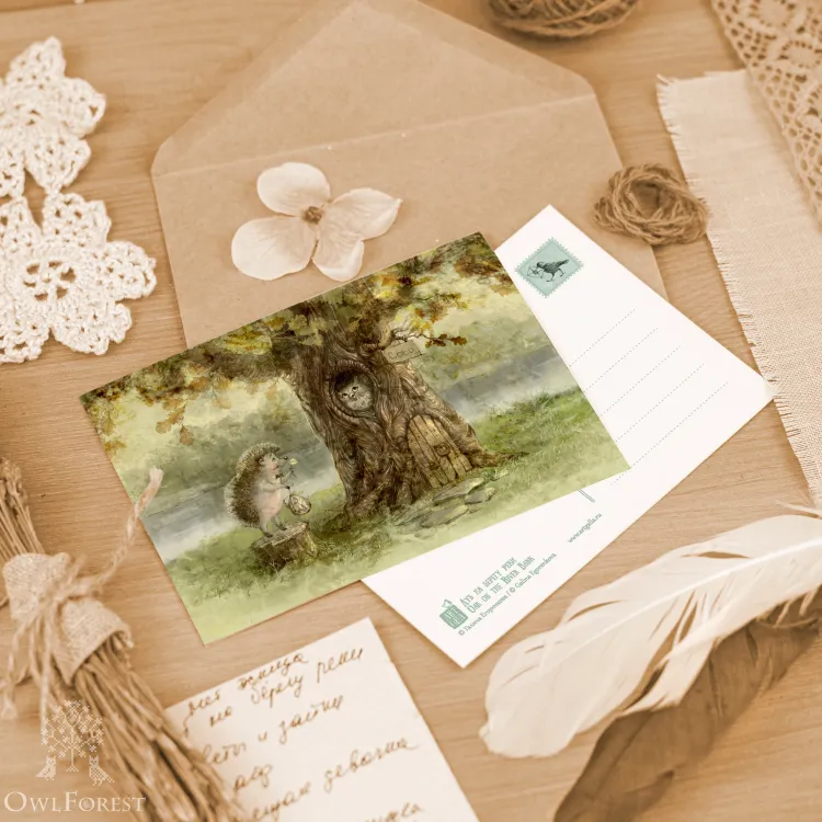 Набор открыток «Акварельный»