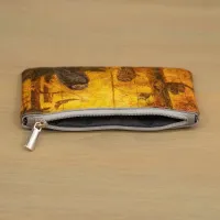 Косметичка кожаная «Совиный лес»