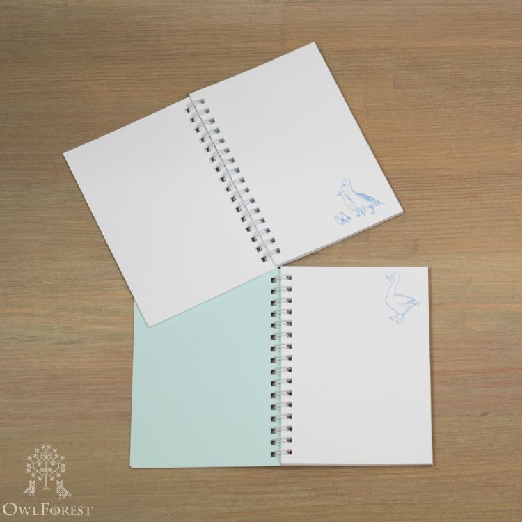 Блокнот А6 «Дикие гуси»