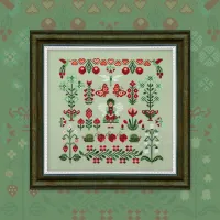 Схема для вышивания «Фея садовая» 
