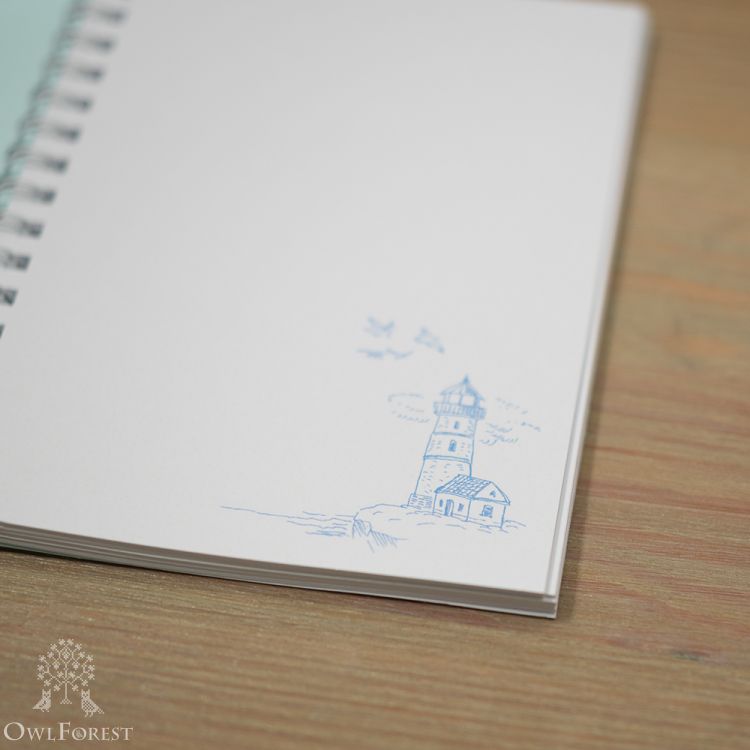 Блокнот А6 «Мыс Вольной чайки»