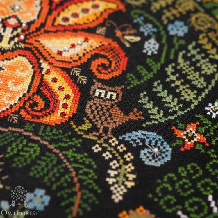 Электронная схема «Цветок папоротника»