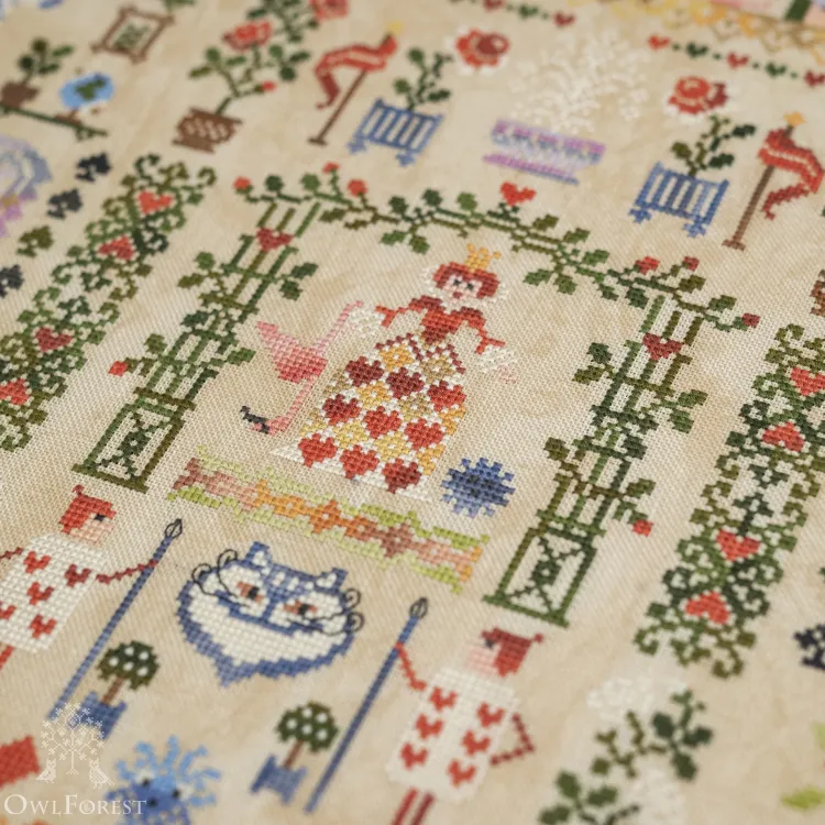 Набор для вышивания «Алиса в Стране Чудес» цветной вариант