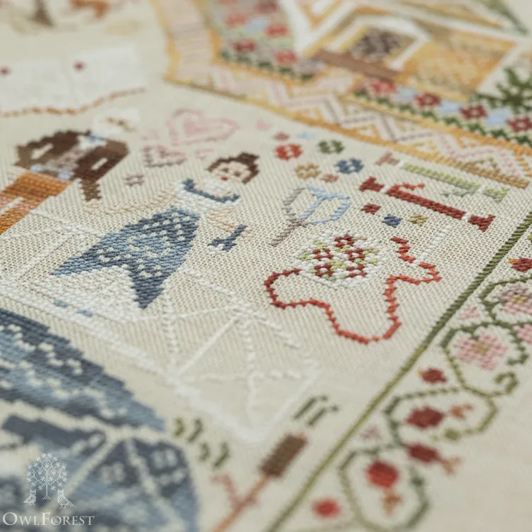 Схема для вышивания «Дворянская усадьба»