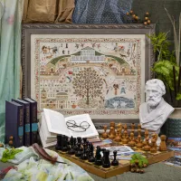 Схема для вышивания «Дворянская усадьба»