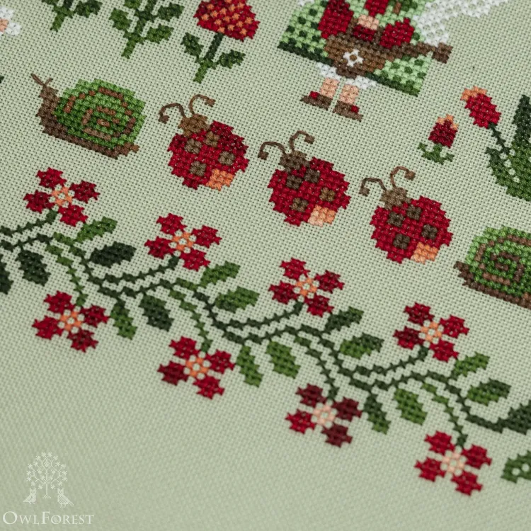 Электронная схема «Фея садовая» 