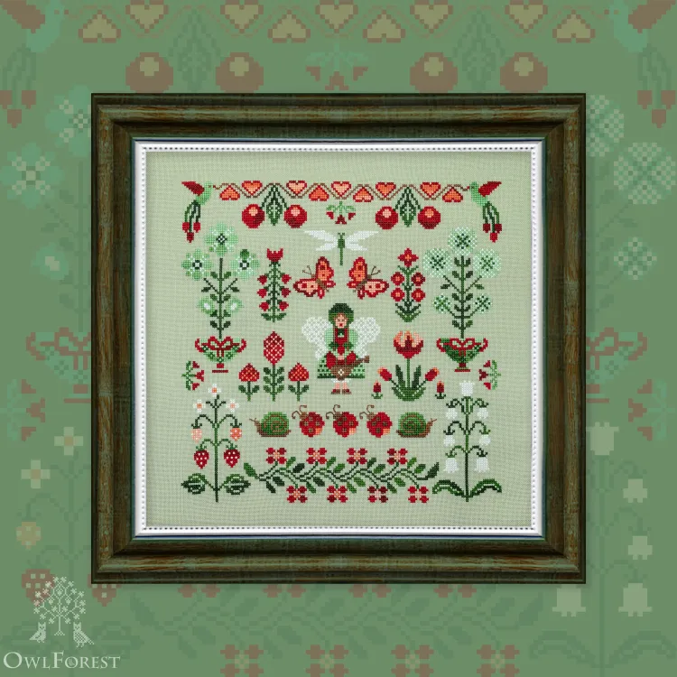 Электронная схема «Фея садовая» 