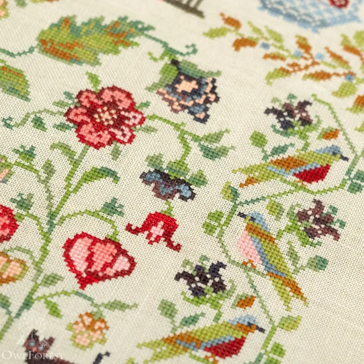 Схема для вышивания «Земляничный домик»