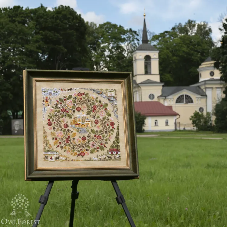 Схема для вышивания «Провинциальные сезоны»