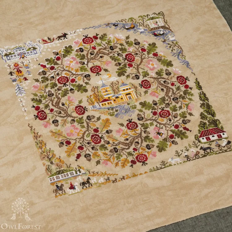 Схема для вышивания «Провинциальные сезоны»