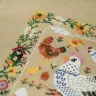 Схема для вышивания «Пёстрая курочка»