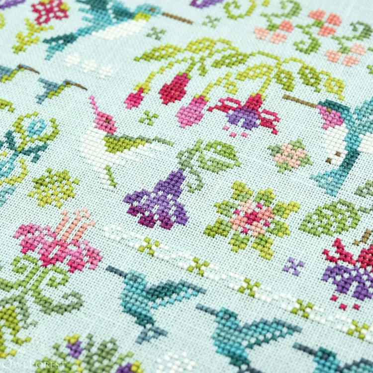 Схема для вышивания «Колибри»