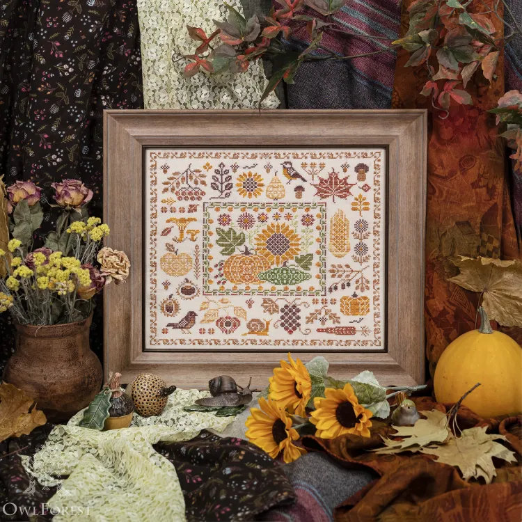 Электронная схема «Осенний натюрморт»