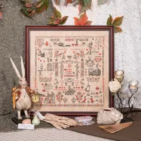 Набор для вышивания «Алиса в Стране Чудес» трехцветный вариант