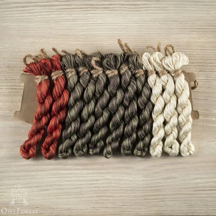 Набор для вышивания «Алиса в Стране Чудес» трехцветный вариант