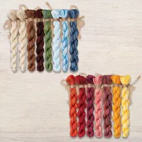 Набор ниток OwlForest для схемы «Солянка» (DMC)