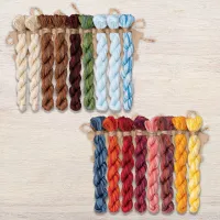 Набор ниток OwlForest для схемы «Солянка» (DMC)