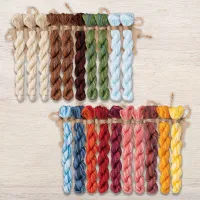 Набор ниток OwlForest для схемы «Солянка» (DMC)