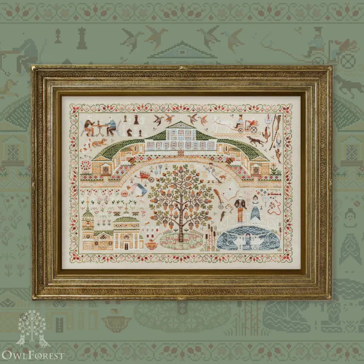 Электронная схема «Дворянская усадьба»