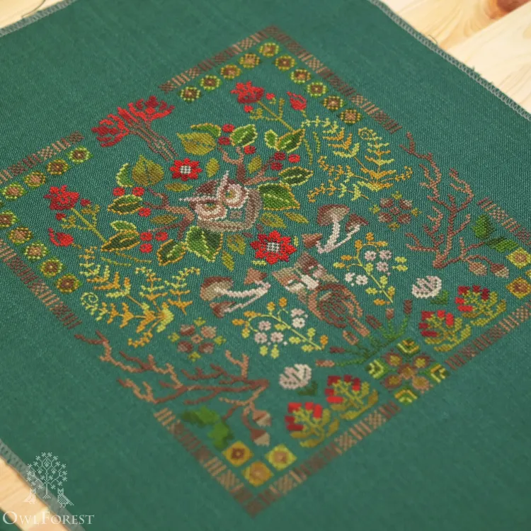 Схема для вышивания «Дух леса» 