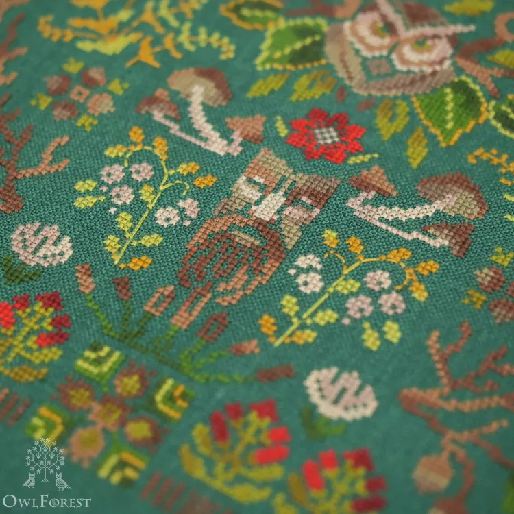 Схема для вышивания «Дух леса» 