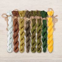 Набор ниток OwlForest для схемы «Тихая заводь. День»  (ПНК)