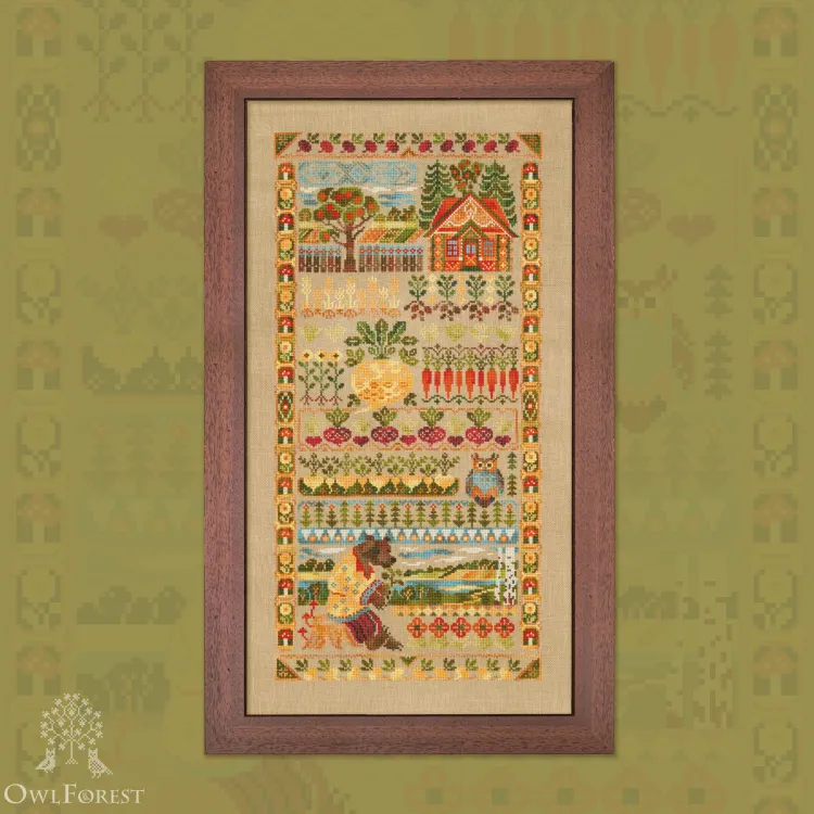 Схема для вышивания «Вершки и корешки»