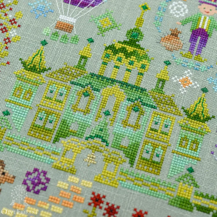 Набор для вышивания «Изумрудный город»