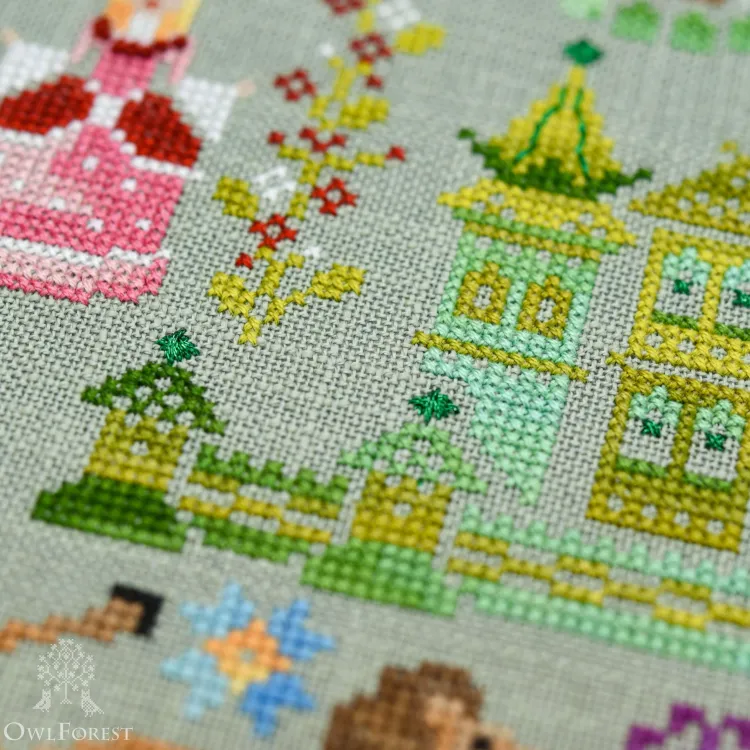 Набор для вышивания «Изумрудный город»