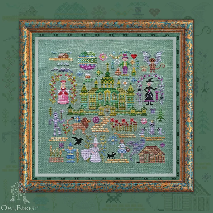 Набор для вышивания «Изумрудный город»
