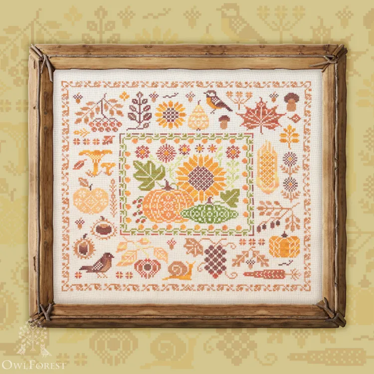 Схема для вышивания «Осенний натюрморт»