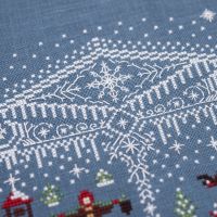 Схема для вышивания «Зимнее окошко»