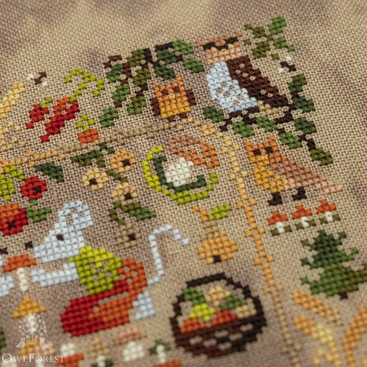 Электронная схема «Маленький лесной народец. Мышки»