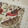 Схема для вышивания «Кружевные птички. Клесты»
