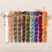 Набор ниток OwlForest для схемы «Хобби Соловья-разбойника» (ПНК)