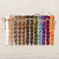 Набор ниток OwlForest для схемы «Хобби Соловья-разбойника» (ПНК)